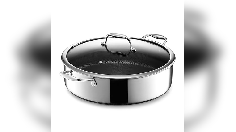 Hexclad Hybrid Nonstick Frying Pan