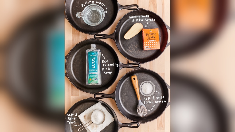 How to Clean Cast Iron Skillet