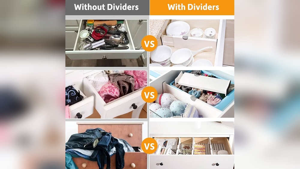 Can You Organize Kitchen Drawers Without Dividers