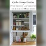How to Organize Kitchen Cabinets for Small Spaces