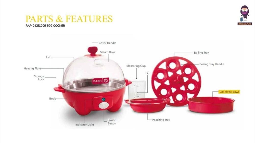 Step by Step Egg Cooker Usage Guide