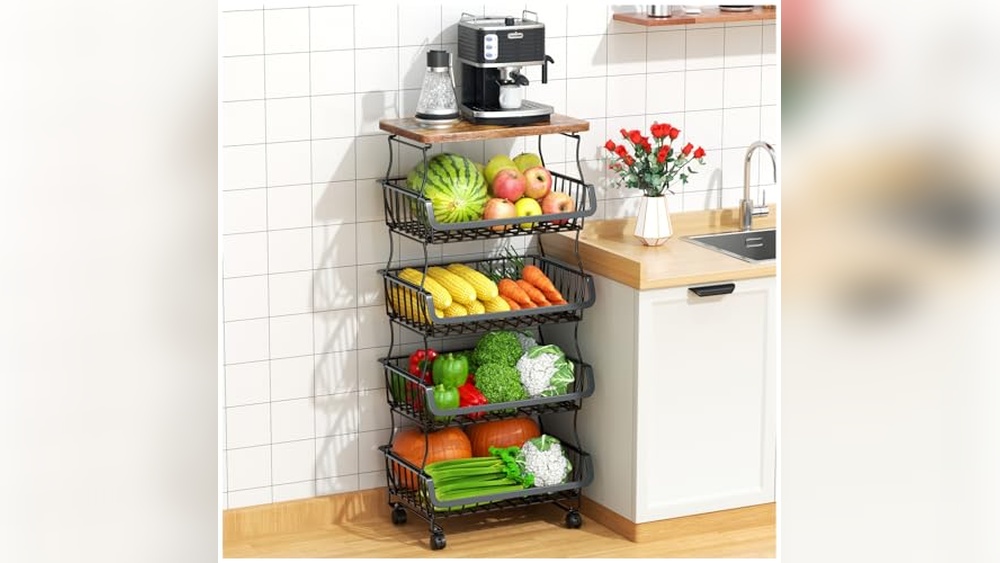 Best Fruit And Vegetable Storage Rack for Kitchen