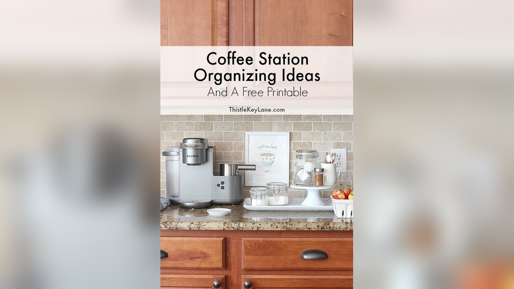 How to Organize Coffee Station at Home