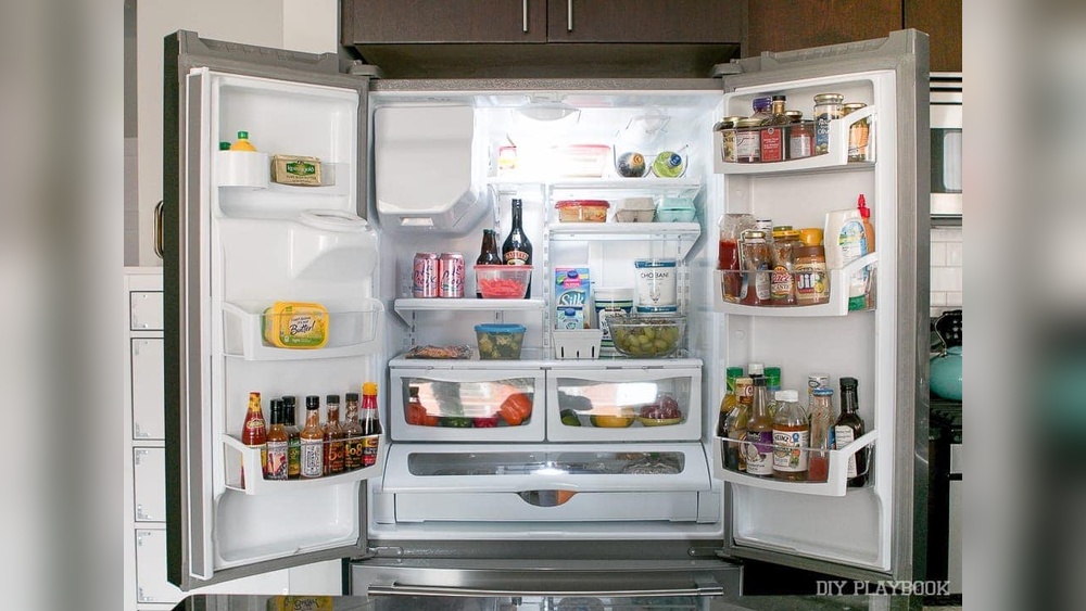 How to Organize Fridge Door Shelves