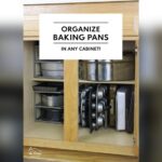 How to Organize Baking Pans by Size