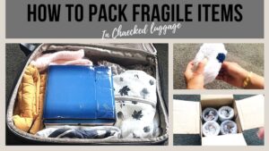 How to Pack Fragile Items in a Suitcase Safely