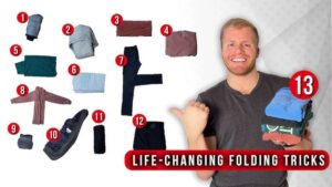 How to Roll Clothes for Travel to Save Maximum Space