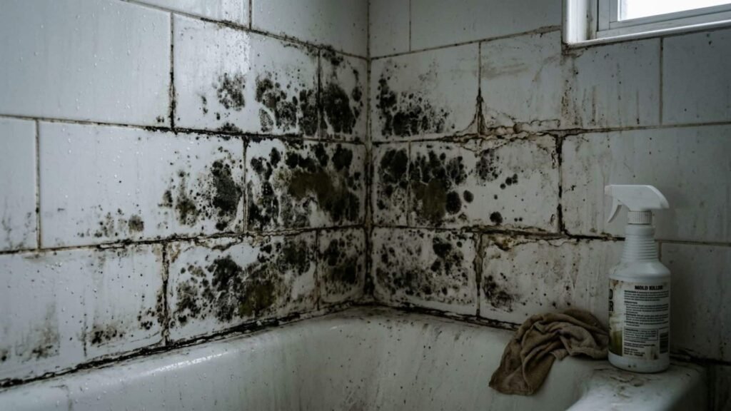 Why Mold Grows in Bathroom
