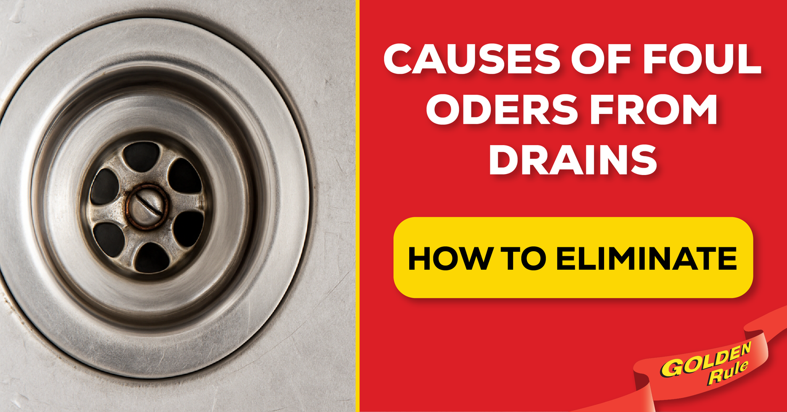 Why Drain Smells Bad